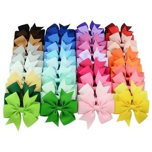 Set of 40 multi color hair clips